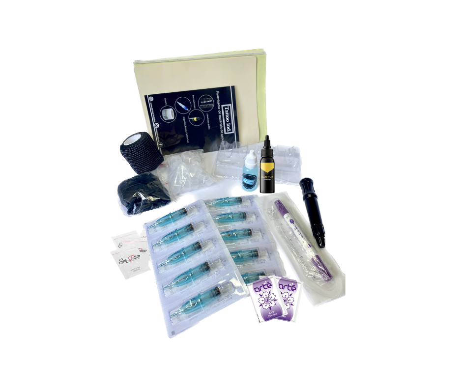 Kit de tatouage Handpoke cartouches HPK - Tattoo-ind