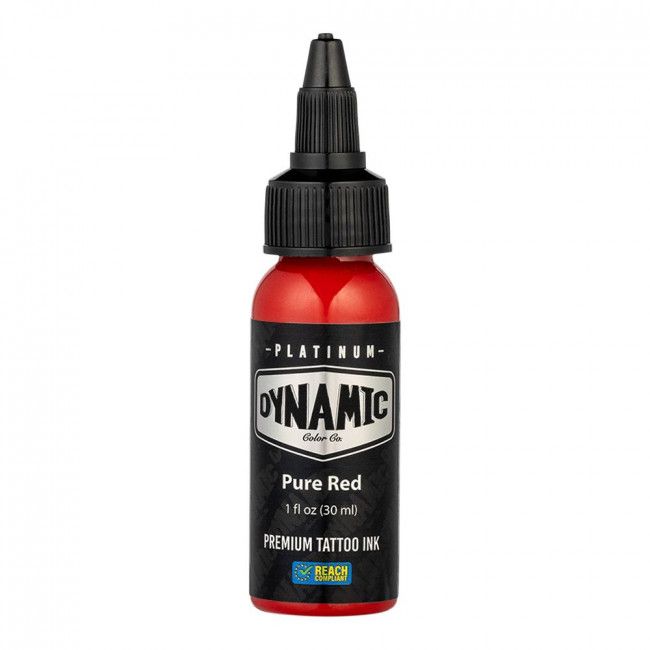 Encre de tatouage Viking de Dynamic Platinum - Rouge / PURE RED- 30 ml